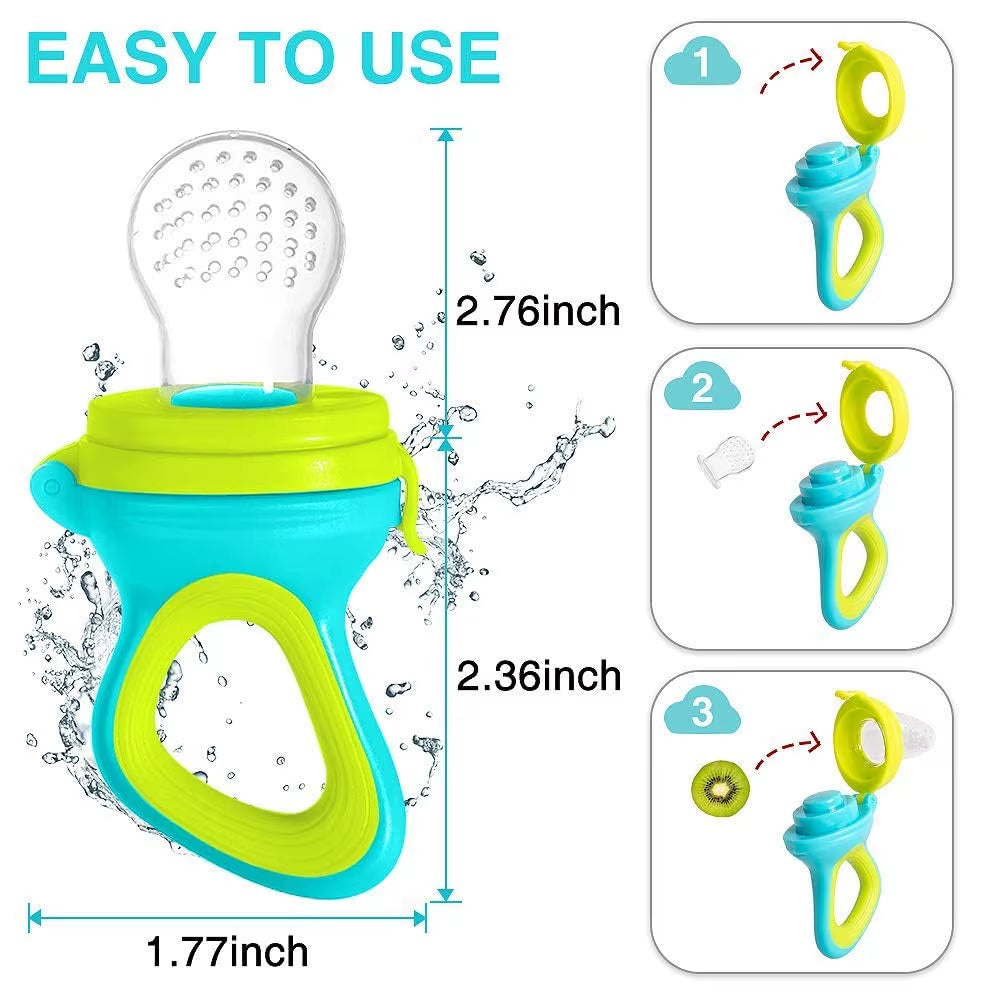 Revolutionary Silicone Squeezing Feeding Bottle Cup - Perfect for Newborns and Infants! Training Spoon for Cereal and Food Supplements